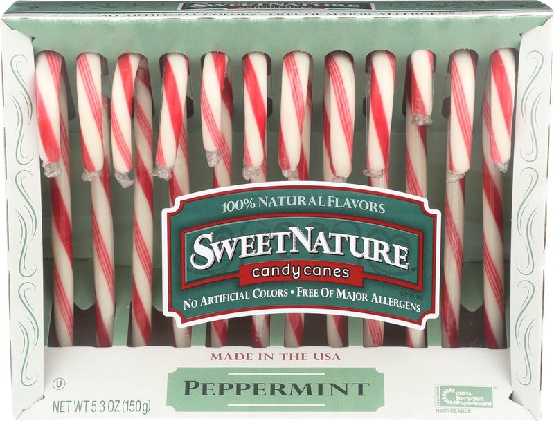 Spangler Sweet Nature Peppermint Candy Canes, 5.3 oz (150 g) - Image 1